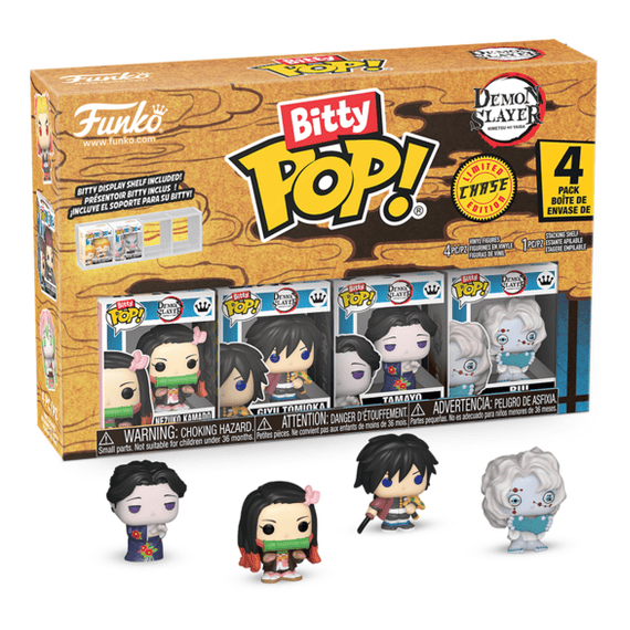 Bitty POP: Demon Slayer - Nezuko 4 Pack