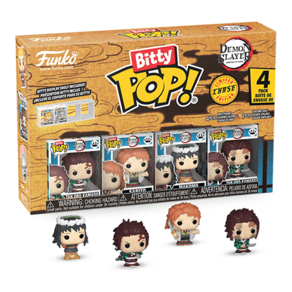 Bitty POP: Demon Slayer - Tanjiro 4 Pack