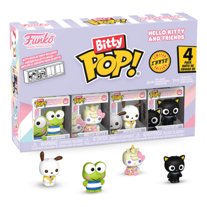 Bitty Pop! - Hello Kitty 4 Pack - Keroppi, Hello Kitty, Pochacco (Choose your Chase)