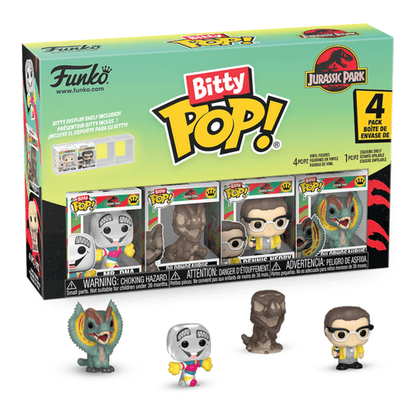 Bitty POP: Jurassic Park - Mr DNA 4 Pack
