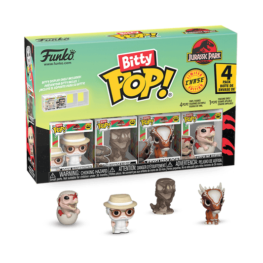 Bitty POP: Jurassic Park - Raptor 4 Pack