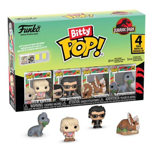 Bitty POP: Jurassic Park - Triceratops 4 Pack