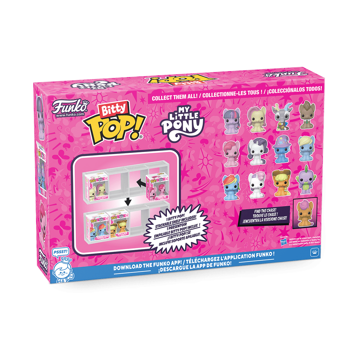 Bitty POP: My Little Pony - Rainbow Dash 4 Pack