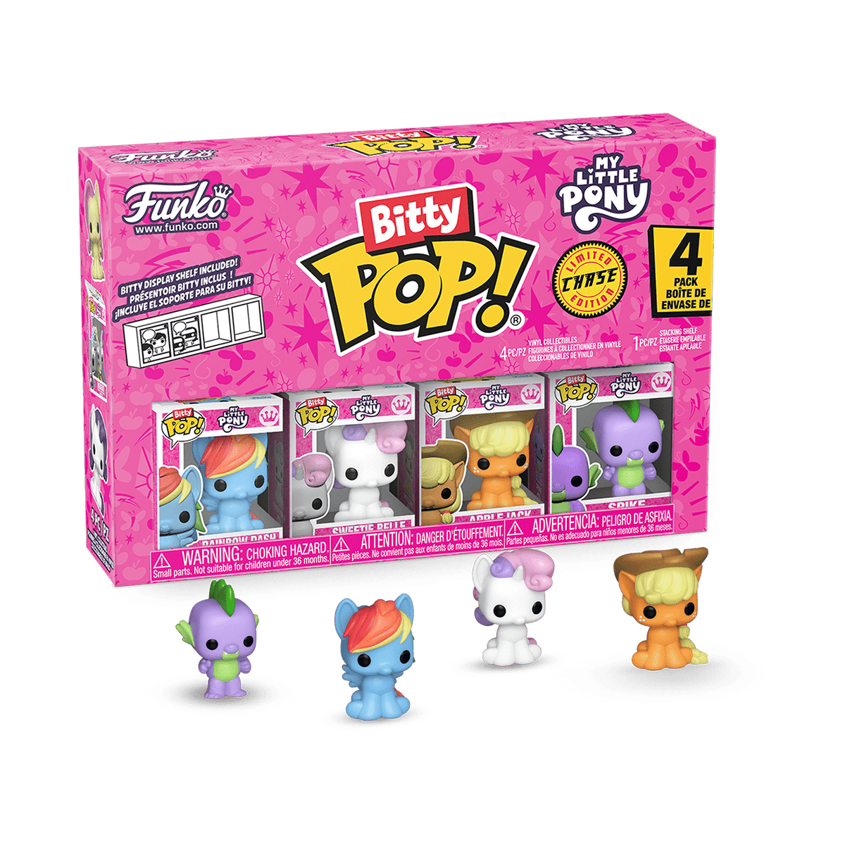 Bitty POP: My Little Pony - Rainbow Dash 4 Pack
