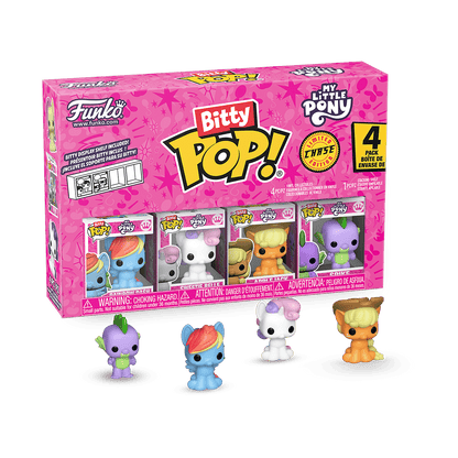 Bitty POP: My Little Pony - Rainbow Dash 4 Pack