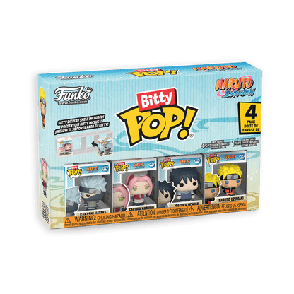 Bitty POP: Naruto Shippuden - Team 7 4 Pack