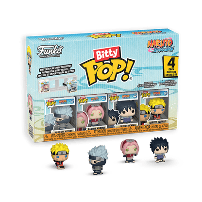 Bitty POP: Naruto Shippuden - Team 7 4 Pack