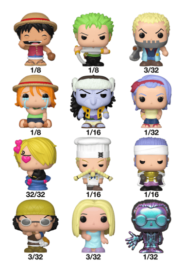 Bitty Pop - One Piece - 1 Selected at Random 889698868983