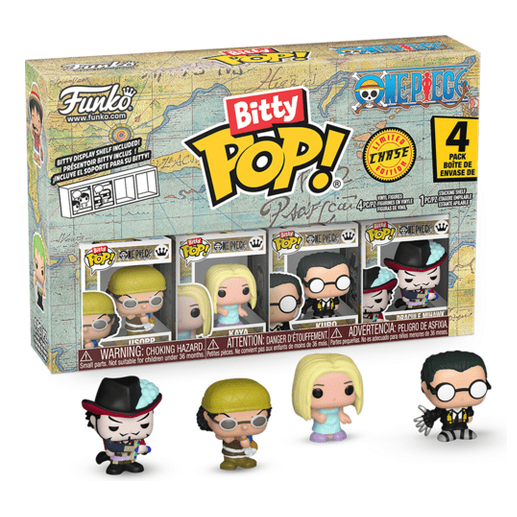 Bitty POP: One Piece Asst 4 Pack