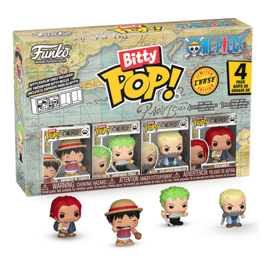 Bitty POP: One Piece Asst 4 Pack