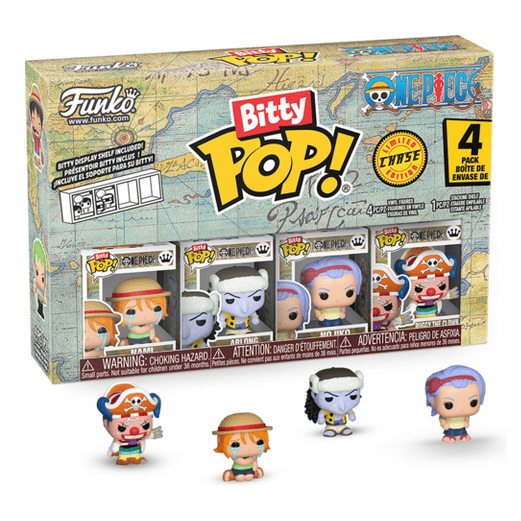 Bitty POP: One Piece Asst 4 Pack