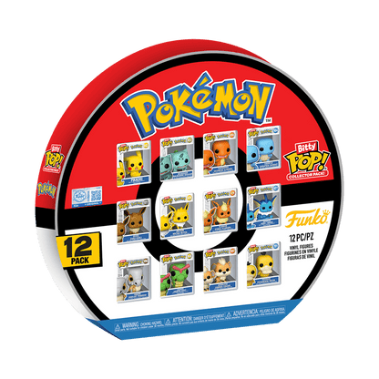 Bitty Pop! - Pokemon - 12 Piece Multipack 889698889841