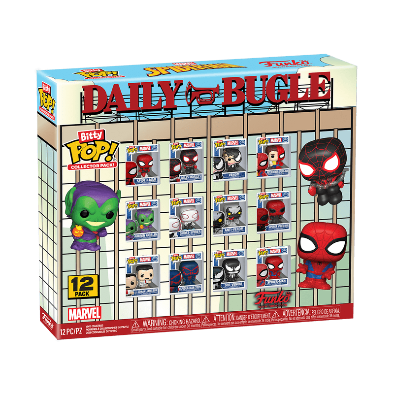 Bitty Pop! - Spiderman - 12 Piece Multipack 889698889858