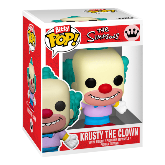 Bitty Pop! - The Simpsons - 4 Pack Bart Simpson, Mr. Burns, Krusty the Clown + Choose your Chase