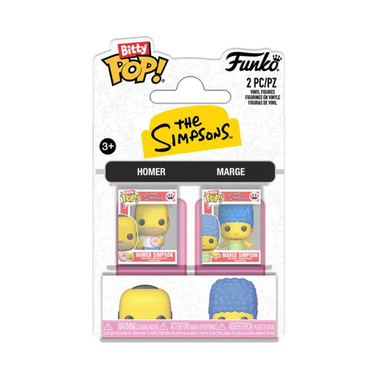 Bitty Pop - The Simpsons - Homer & Marge 2 Pack 889698942171