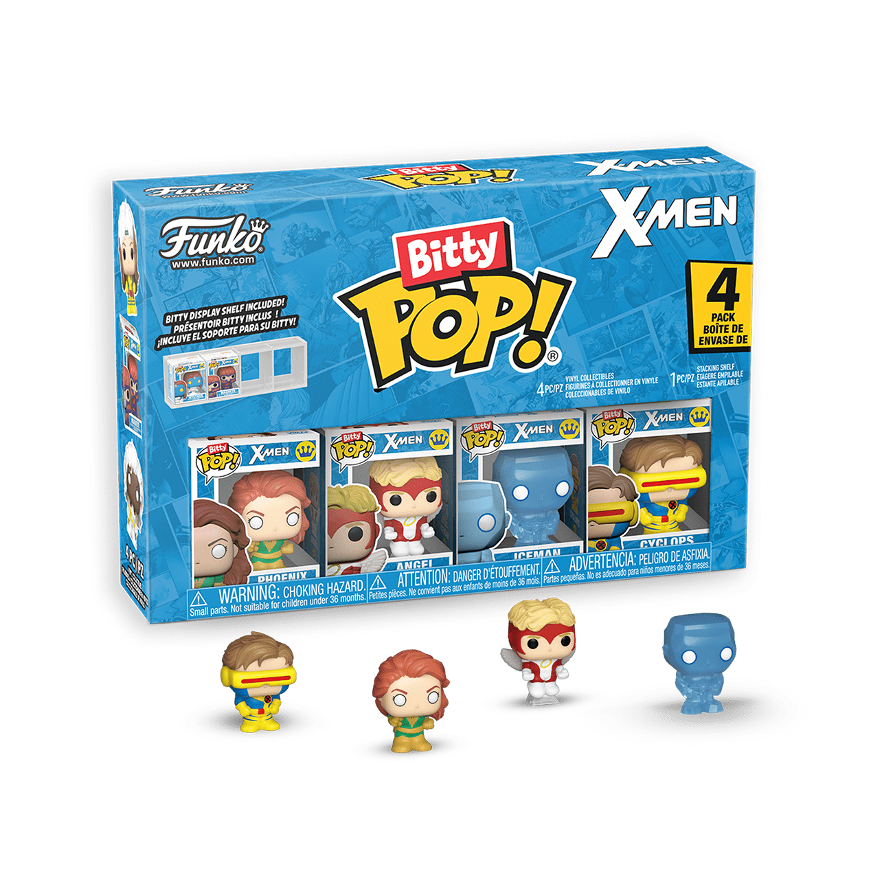 Bitty POP: X-Men - Jean Grey 4 Pack w/chase