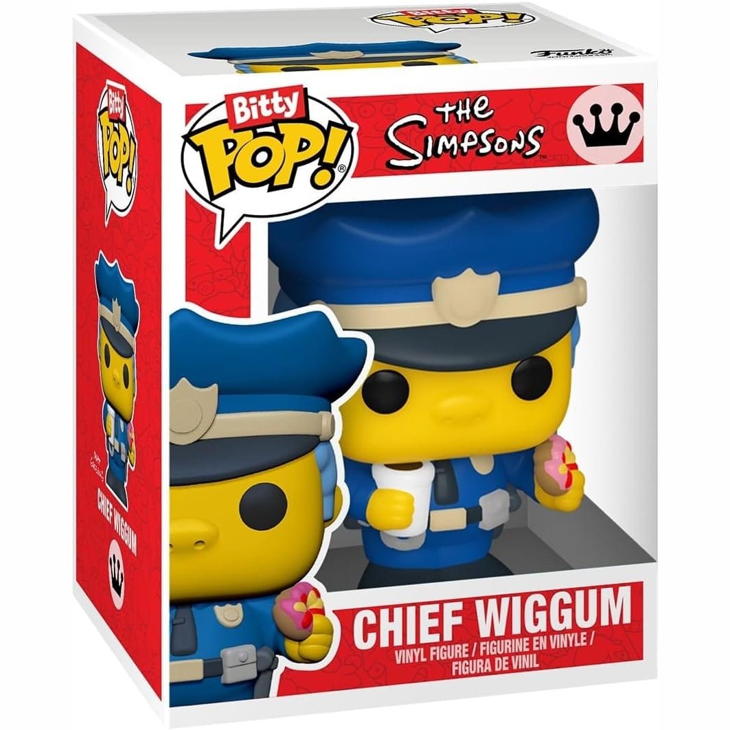 Bitty Pop! - The Simpsons - 4 Pack - Scratchy, Grampa Simpson, Lisa Simpson (Choose your Chase) 889698857109