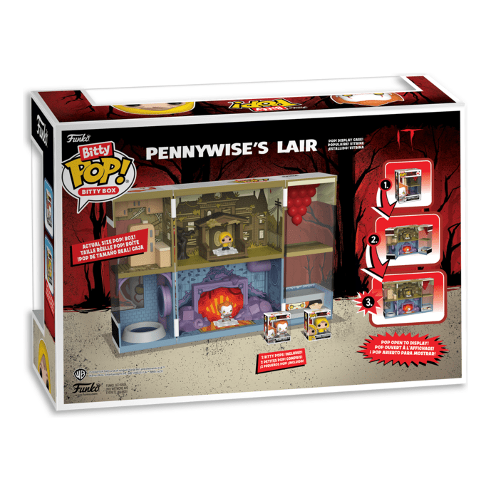 Funko – Bitty Boxes! – It – Pennywise 889698855358