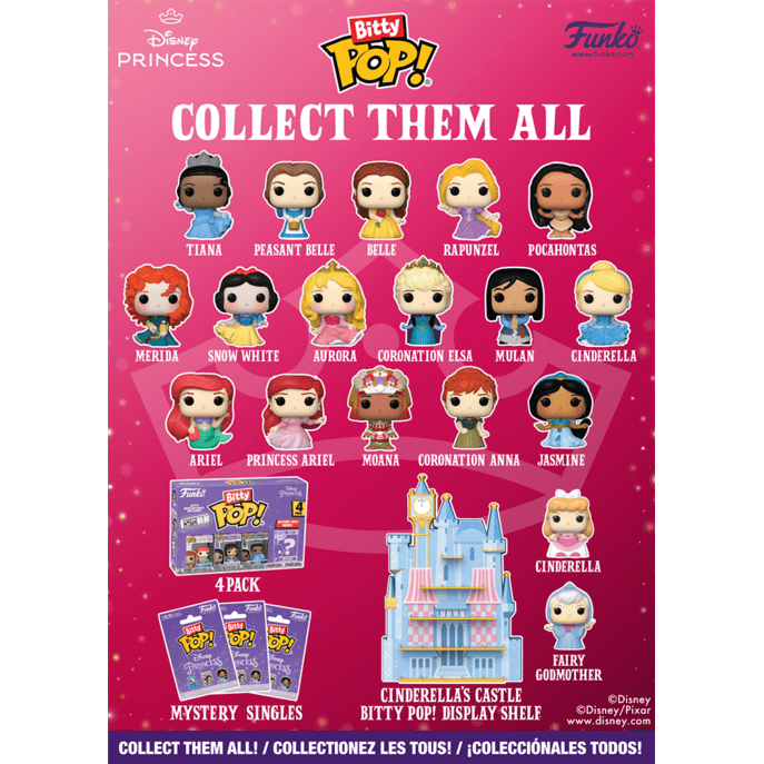 Funko Bitty Countdown Calendar Disney Princess