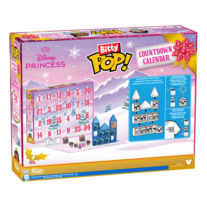 Funko Bitty Countdown Calendar Disney Princess