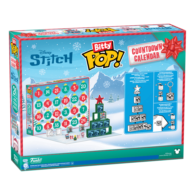 Funko Bitty Countdown Calendar Stitch Holiday
