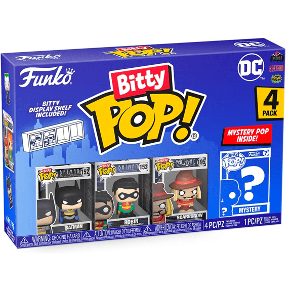Funko Bitty Pop! 4-Pack - DC- Batman 889698763394