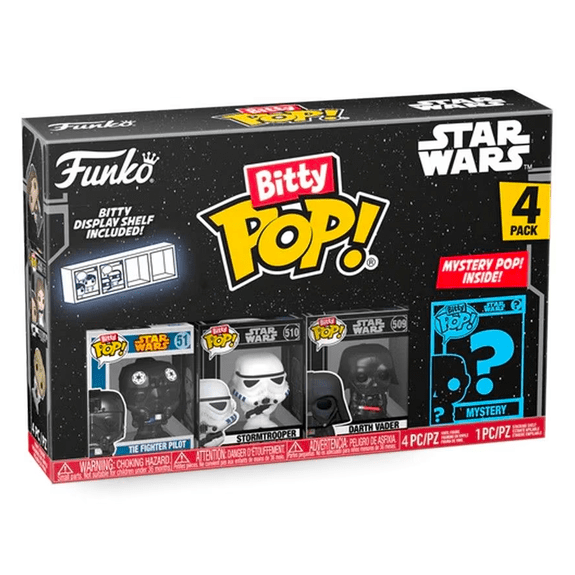 Funko Bitty Pop! 4-Pack - Star Wars A New Hope-  Darth Vader 889698763417