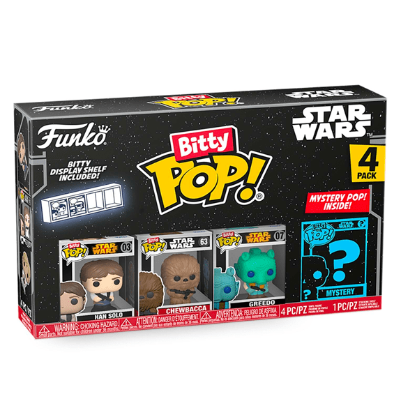 Funko Bitty Pop! 4-Pack - Star Wars A New Hope-  Han Solo 889698763417