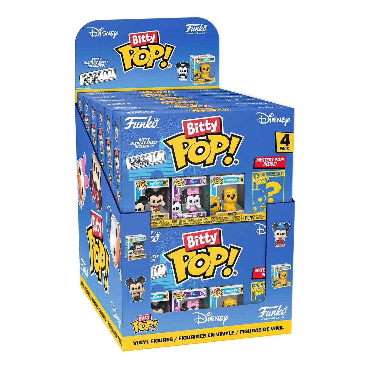 Funko Bitty POP: Disney Classic Asst S1 4 Pack Collection 889698763400
