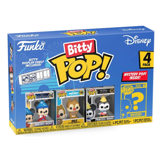 Funko Bitty POP: Disney Classic Asst S1 4 Pack Collection 889698763400