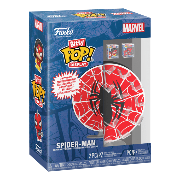 Funko – Bitty Pop! Display – Marvel – Spider-Man 889698855129