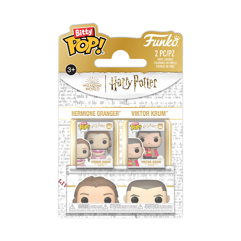 Funko Bitty POP: Harry Potter - Hermione & Krum 2 Pk 889698889414