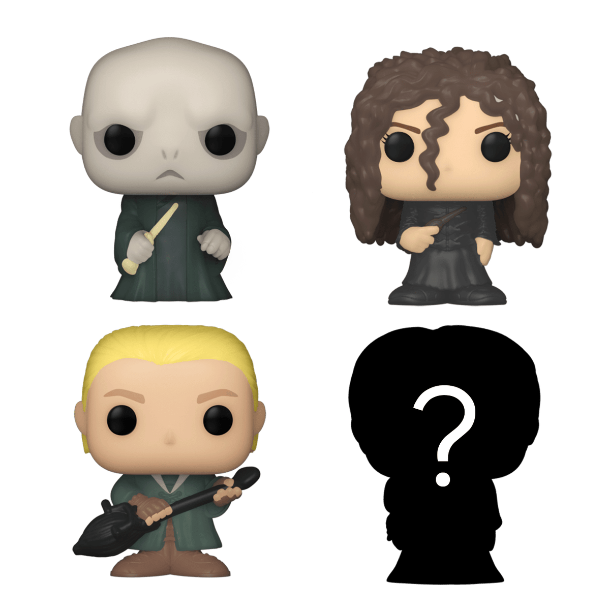Funko Bitty POP: Harry Potter - Voldemort 4 Pack Figures 889698713184