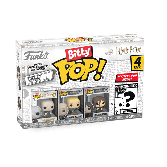 Funko Bitty POP: Harry Potter - Voldemort 4 Pack Figures 889698713184