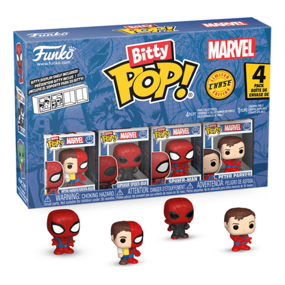Funko – Bitty Pop! – Marvel – Spider-Man 4 Pack 889698857048