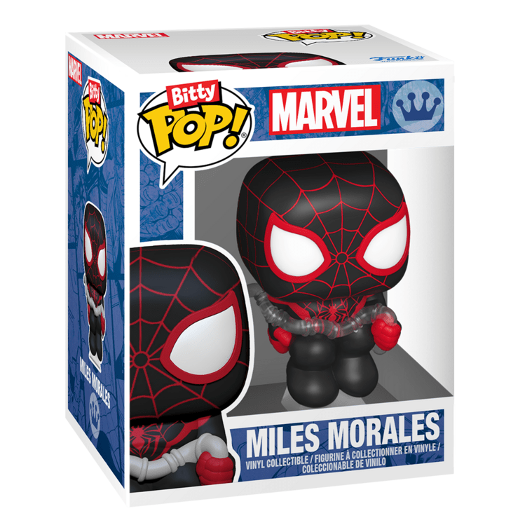 Funko – Bitty Pop! – Marvel – Spider-Man Miles Morales 4 Pack 889698857024