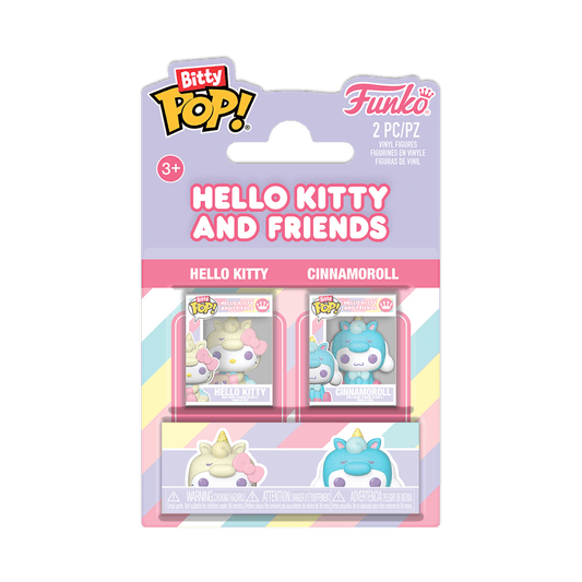Funko Bitty POP: Sanrio - Hello Kitty & Cinnamoroll 2 Pk 889698889285