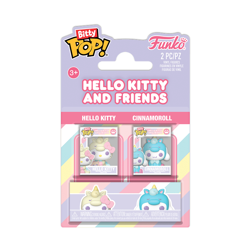 Funko Bitty POP: Sanrio - Hello Kitty & Cinnamoroll 2 Pk 889698889285