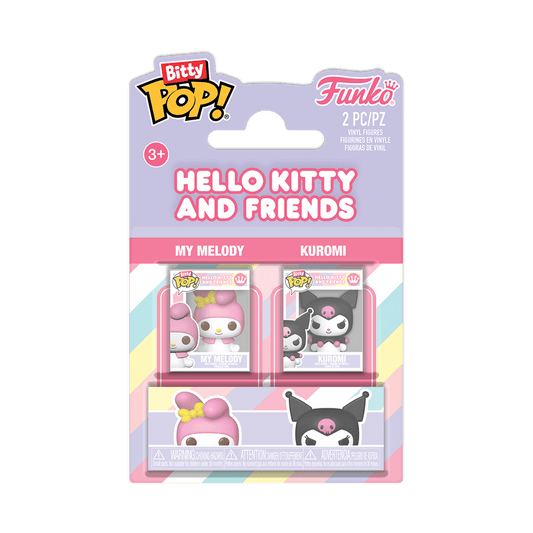 Funko Bitty POP: Sanrio - My Melody & Kuromi 2 Pack 889698889292
