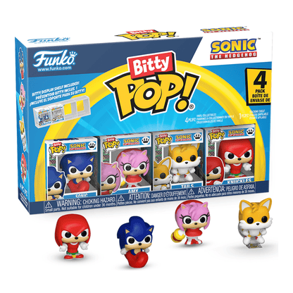 Funko Bitty POP! Sonic the Hedgehog 4-Pack Series 2 889698929592
