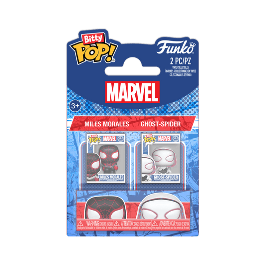Funko Bitty POP: Spiderman - Miles & Gwen 2 Pack 889698889384