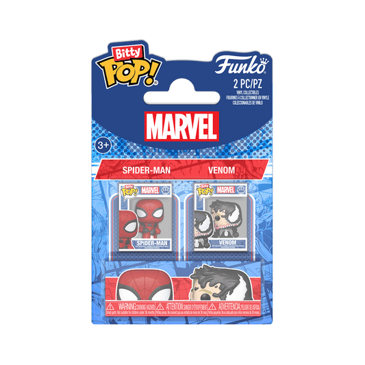 Funko Bitty POP: Spiderman - Spiderman & Venom 2 Pack 889698889391