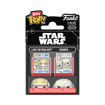 Funko Bitty POP: Star Wars ESB - Luke & Wampa 2 Pack 889698889438