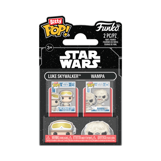 Funko Bitty POP: Star Wars ESB - Luke & Wampa 2 Pack 889698889438