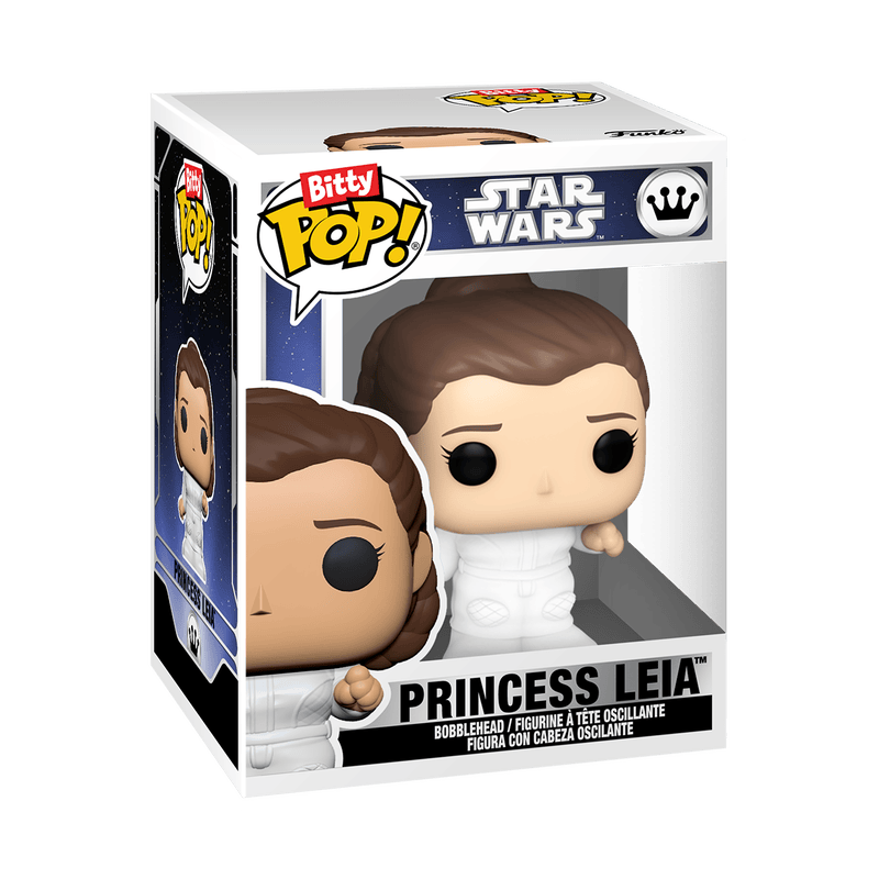 Funko Bitty POP: Star Wars ESB - P Leia & Han Solo 2 Pk 889698889421