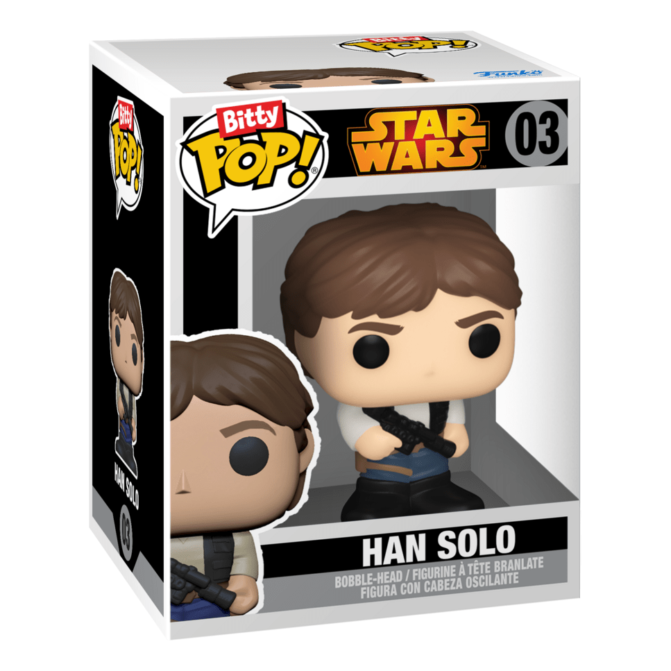 Funko Bitty POP: Star Wars - Han Solo 4 Pack Figures 889698715133