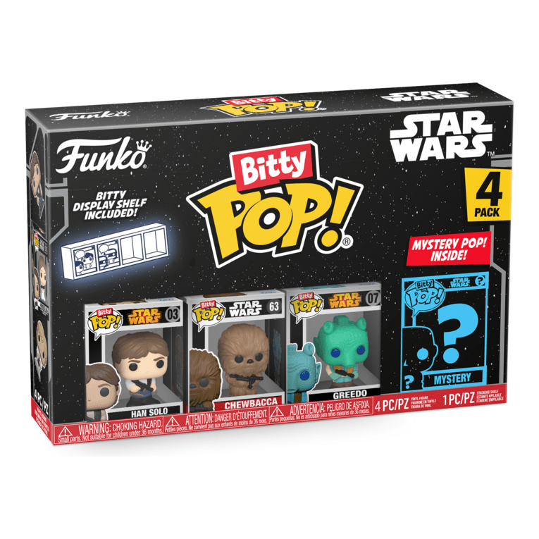 Funko Bitty POP: Star Wars - Han Solo 4 Pack Figures 889698715133