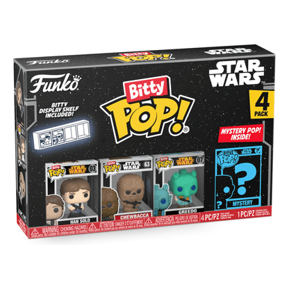 Funko Bitty POP: Star Wars - Han Solo 4 Pack Figures 889698715133