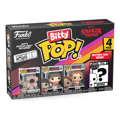 Funko Bitty Pop! Stranger Things - Demogorgon 4 Pack 889698836616