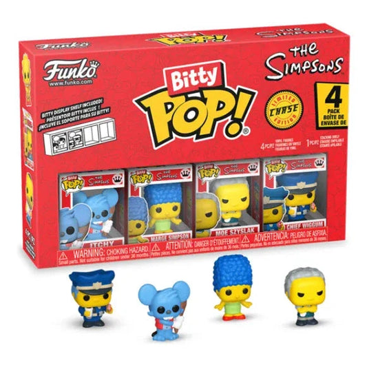 Funko Bitty Pop! - The Simpsons - 4 Pack (Choose your Chase)